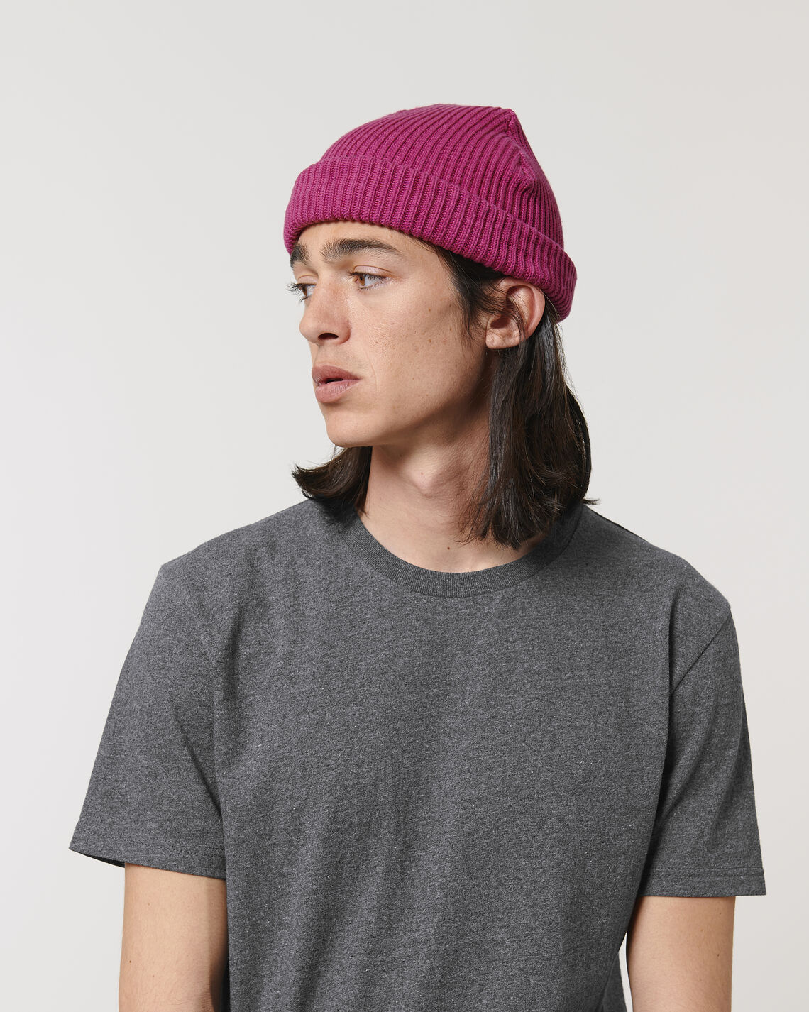 Fisherman Beanie Orchid Flower Studio Front Main 0